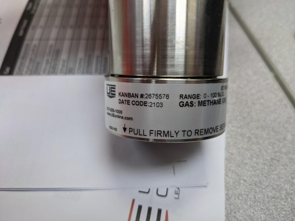 Asset #77 UEC Vanguard Wireless Gas Detector - Westech Industrial Ltd