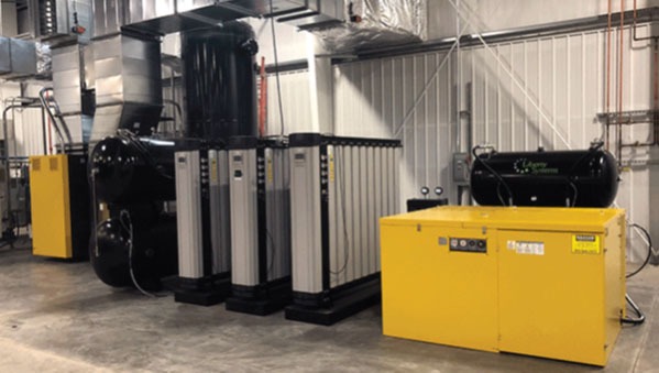 high-pressure nitrogen compression platform